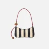 Bolso bandolera con cuentas Bisou Perle