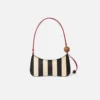 Bolso bandolera con cuentas Bisou Perle