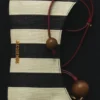 Bolso bandolera con cuentas Bisou Perle