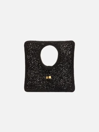 Bolso cuadrado Spiaggia Bolso cuadrado de rafia