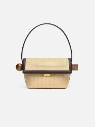 Bolso de hombro con solapa Rond Carré