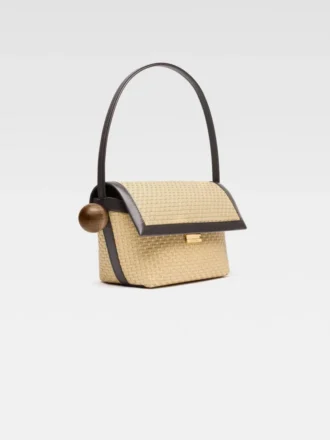 Bolso de hombro con solapa Rond Carré