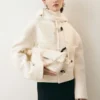 Bolso de hombro con solapa Rond Carré Bolso de hombro con solapa Rond Carré