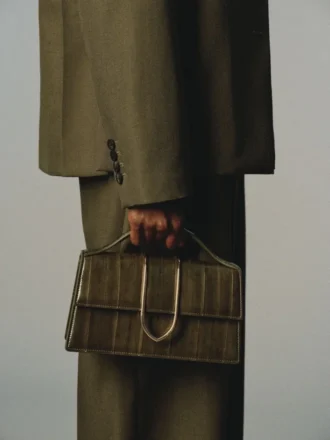 Bolso grande con solapa Bambino Metal