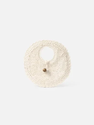Bolso pequeño redondo Spiaggia Bolso pequeño circular de encaje