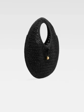 Bolso redondo Spiaggia Bolso circular de rafia