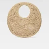 Bolso redondo Spiaggia Bolso circular de rafia Bolso redondo Spiaggia Bolso circular de rafia