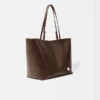 Bolso tote de piel suave Marino