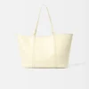 Bolso tote de piel suave Marino Bolso tote de piel suave Marino