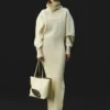 Bolso tote de piel suave Marino Bolso tote de piel suave Marino