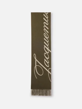 Bufanda Atelier Bufanda larga con logotipo Bufanda Atelier Bufanda larga con logotipo
