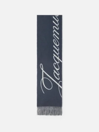 Bufanda Atelier Bufanda larga con logotipo Bufanda Atelier Bufanda larga con logotipo