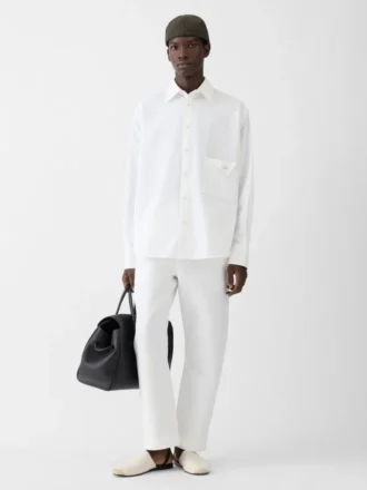 Camisa Nappe Camisa con bolsillo de solapa