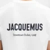 Camiseta con la dirección de Dubái Camiseta de manga corta con la dirección y el logotipo impresos Camiseta con la dirección de Dubái Camiseta de manga corta con la dirección y el logotipo impresos