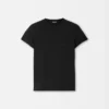 Camiseta de manga corta Gros Grain Camiseta con logotipo Grosgrain