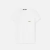 Camiseta de manga corta Gros Grain Camiseta con logotipo Grosgrain