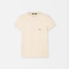 Camiseta de manga corta Gros Grain Camiseta con logotipo Grosgrain