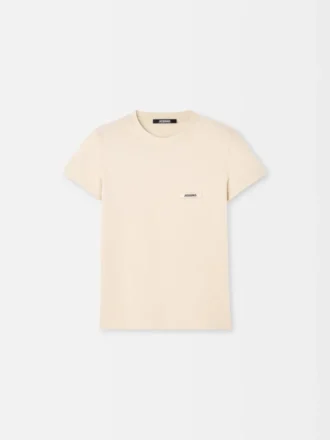 Camiseta de manga corta Gros Grain Camiseta con logotipo Grosgrain
