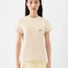 Camiseta de manga corta Gros Grain Camiseta con logotipo Grosgrain
