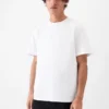 Camiseta de manga corta J Camiseta con monograma bordado Camiseta de manga corta J Camiseta con monograma bordado