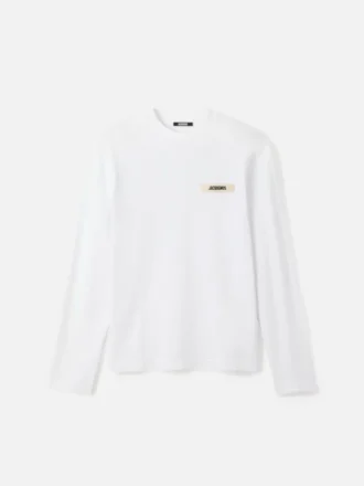 Camiseta de manga larga Gros Grain Camiseta de manga larga con logotipo Grosgrain Camiseta de manga larga Gros Grain Camiseta de manga larga con logotipo Grosgrain