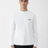 Camiseta de manga larga Gros Grain Camiseta de manga larga con logotipo Grosgrain Camiseta de manga larga Gros Grain Camiseta de manga larga con logotipo Grosgrain