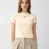 Camiseta Gros Grain Camiseta con logotipo Grosgrain Camiseta Gros Grain Camiseta con logotipo Grosgrain