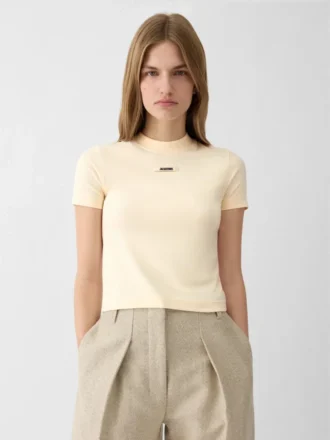Camiseta Gros Grain Camiseta con logotipo Grosgrain