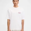 Camiseta Stazione Camiseta con parche con logotipo Camiseta Stazione Camiseta con parche con logotipo