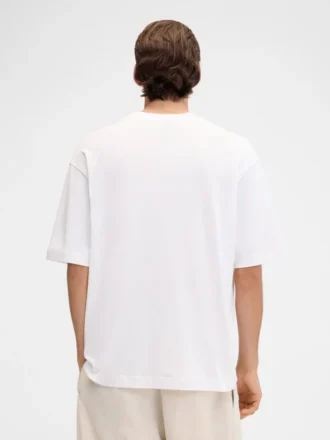 Camiseta Stazione Camiseta con parche con logotipo Camiseta Stazione Camiseta con parche con logotipo