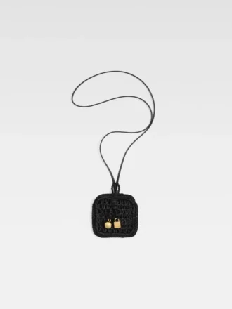 Cartera Spiaggia Funda para AirPods de rafia