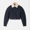 Chaqueta bomber de denim Ovalo de-Nîmes Chaqueta Aviator de denim Chaqueta bomber de denim Ovalo de-Nîmes Chaqueta Aviator de denim