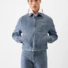 Chaqueta vaquera Canevas de-Nîmes Chaqueta vaquera con cremallera Chaqueta vaquera Canevas de-Nîmes Chaqueta vaquera con cremallera