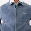 Chaqueta vaquera Canevas de-Nîmes Chaqueta vaquera con cremallera Chaqueta vaquera Canevas de-Nîmes Chaqueta vaquera con cremallera