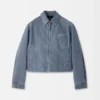 Chaqueta vaquera Canevas de-Nîmes Chaqueta vaquera con cremallera Chaqueta vaquera Canevas de-Nîmes Chaqueta vaquera con cremallera