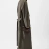 El abrigo Curvo para hombre Abrigo holgado El abrigo Curvo para hombre Abrigo holgado