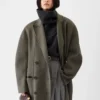 El abrigo Curvo para hombre Abrigo holgado El abrigo Curvo para hombre Abrigo holgado