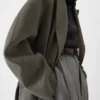 El abrigo Curvo para hombre Abrigo holgado El abrigo Curvo para hombre Abrigo holgado