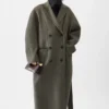 El abrigo Curvo para hombre Abrigo holgado El abrigo Curvo para hombre Abrigo holgado