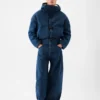 El abrigo de lana de denim de-Nîmes Abrigo de lana de denim El abrigo de lana de denim de-Nîmes Abrigo de lana de denim