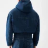 El abrigo de lana de denim de-Nîmes Abrigo de lana de denim El abrigo de lana de denim de-Nîmes Abrigo de lana de denim