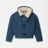 El abrigo de lana de denim de-Nîmes Abrigo de lana de denim El abrigo de lana de denim de-Nîmes Abrigo de lana de denim