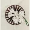 El ajo Dije para bolso con forma de ajo Origami