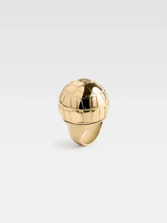 El anillo Salon Anillo circular con motivo de cocodrilo El anillo Salon Anillo circular con motivo de cocodrilo