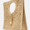 El bolso cuadrado pequeño Spiaggia Bolso cuadrado pequeño de rafia El bolso cuadrado pequeño Spiaggia Bolso cuadrado pequeño de rafia