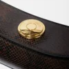 El bolso de mano Ovalo Bolso bandolera plegado