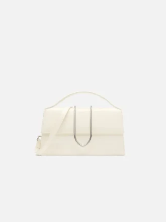 El bolso grande con solapa metálica Bambino Cross-body