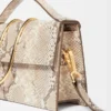 El bolso grande con solapa metálica Bambino Cross-body El bolso grande con solapa metálica Bambino Cross-body