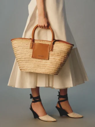 El bolso tipo cesta Soli Bolso tipo cesta de playa