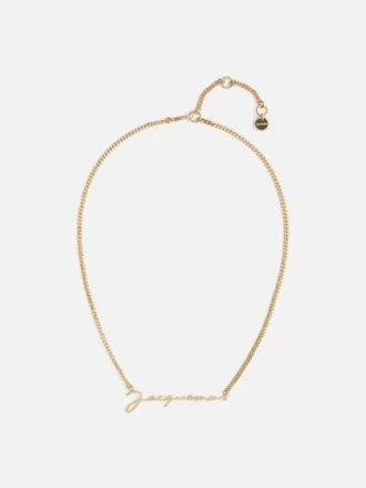 El collar Jacquemus Collar con cadena y logotipo Signature